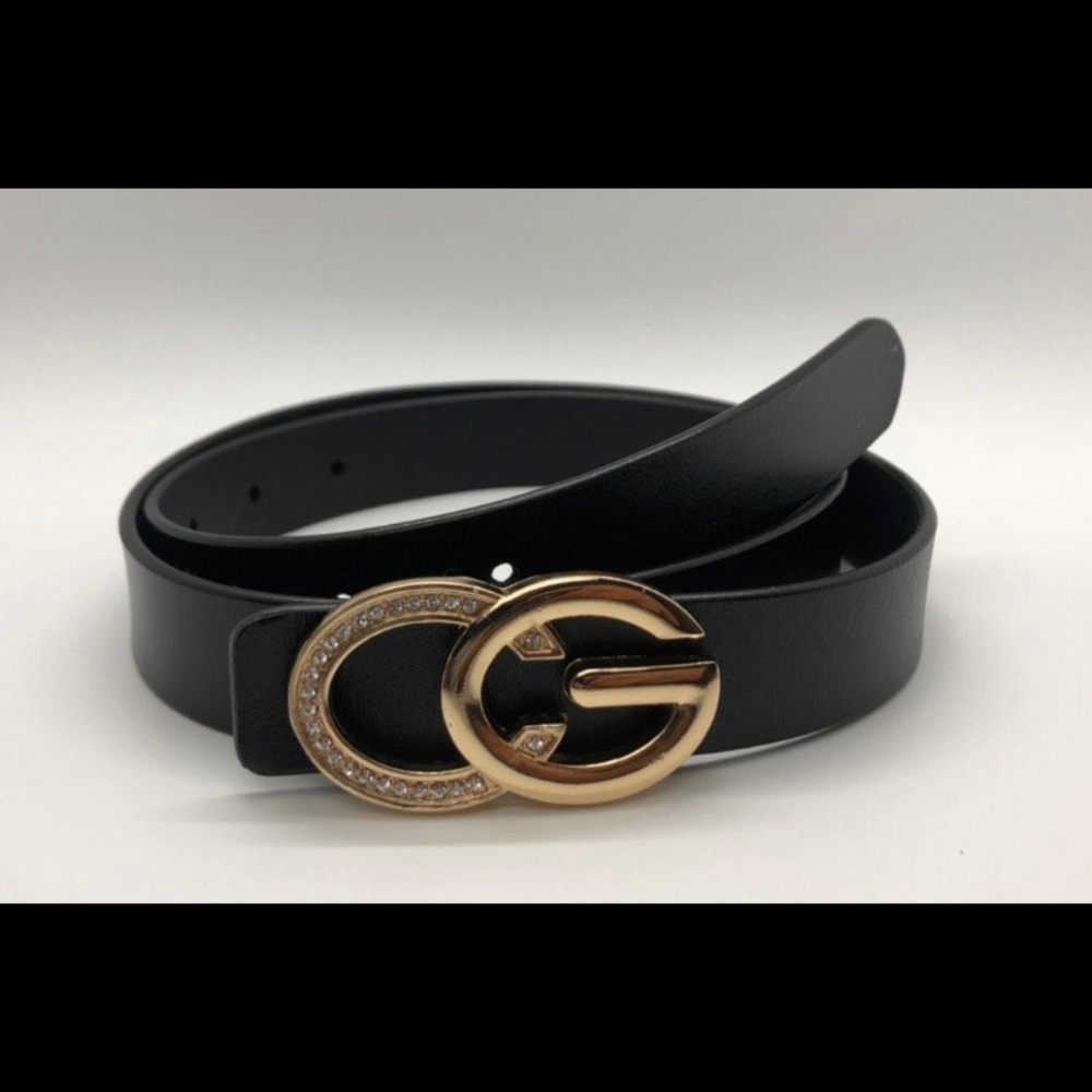 Black Leather Belt